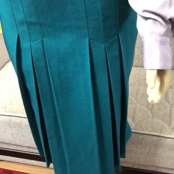 🌺 VINTAGE CELAIN PARIS SKIRT SIZE 44 - Picture 6 of 11